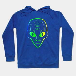 Alien Head Sci Fi Hoodie